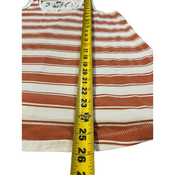 Nanavatee Orange Striped Tank Women’s Size Medium - Picture 5 of 5